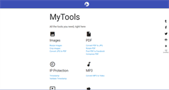 Desktop Screenshot of mytools.com